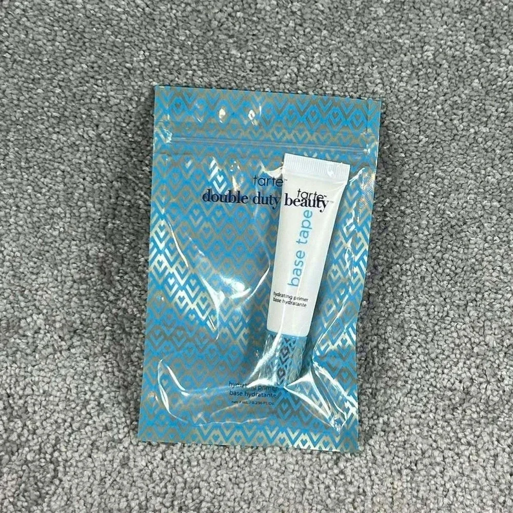 Tarte Base Tape Hydrating Primer Double Duty Beauty White Travel Size 7ml‎